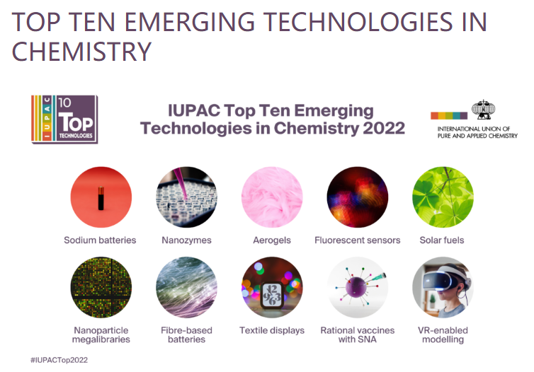 重磅！2022年度化学领域十大新兴技术公布
